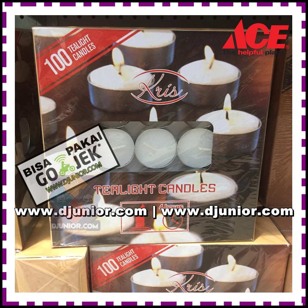 KRIS - LILIN AROMA TERAPI 4 JAM / TUNGKU AROMATERAPI / TEALIGHT CANDLE