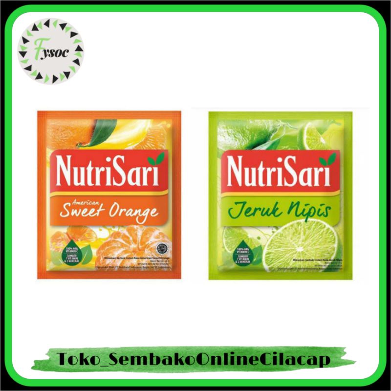 NUTRISARI JERUK NIPIS SWEET ORANGE 14GR