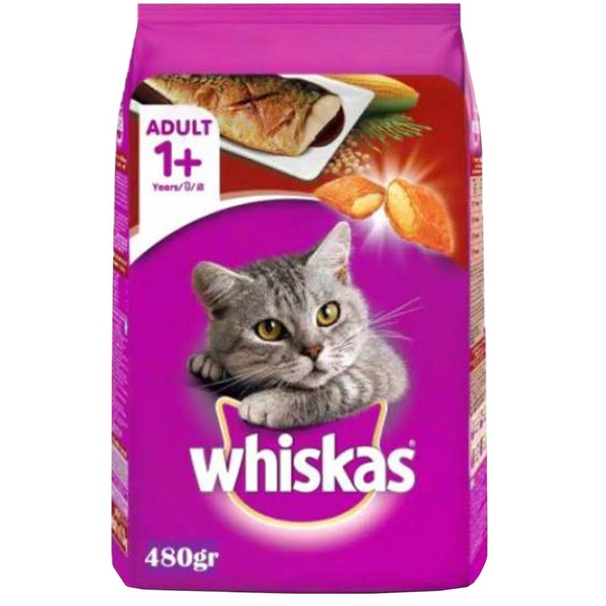 Makanan Kucing Whiskas All Varian 480 Gram