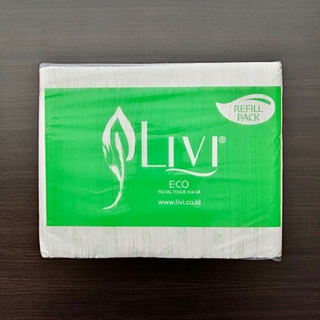 Tissue Livi Eco Facial Refill 600’s