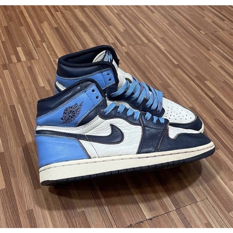 Sepatu AJ 1High obsidian blue