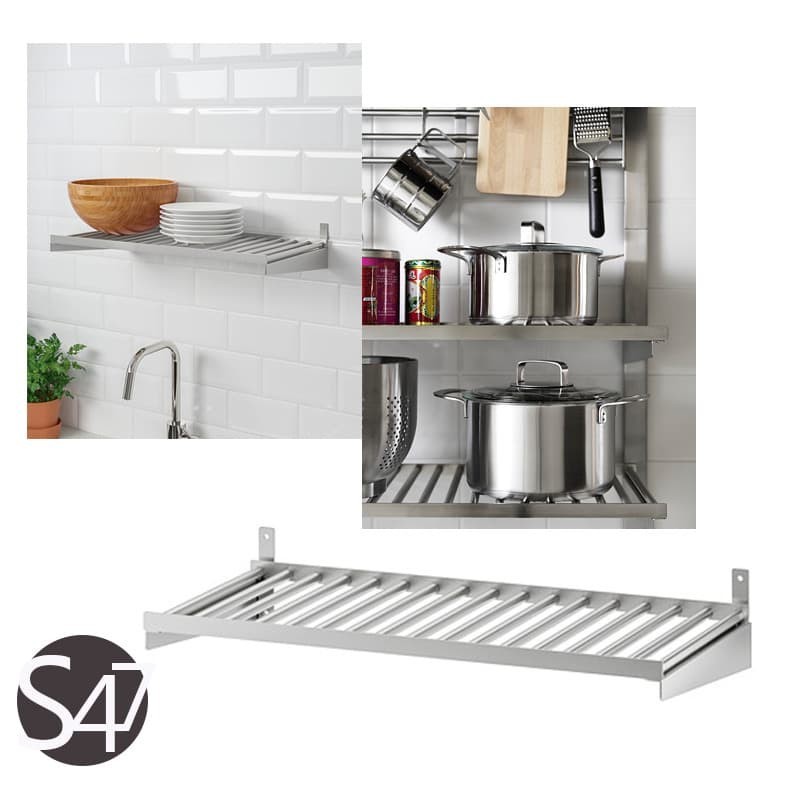 KUNGSFORS Rak baja tahan karat / rak KUNGFORS rak serbaguna