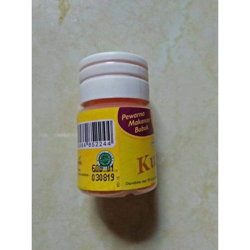 

Toko-Bahan-Kue- Pewarna Kuning/Pewarna Bubuk+Koepoe-Koepoe 8Gr+To Makanan Dan Minuman -Terlengkap-
