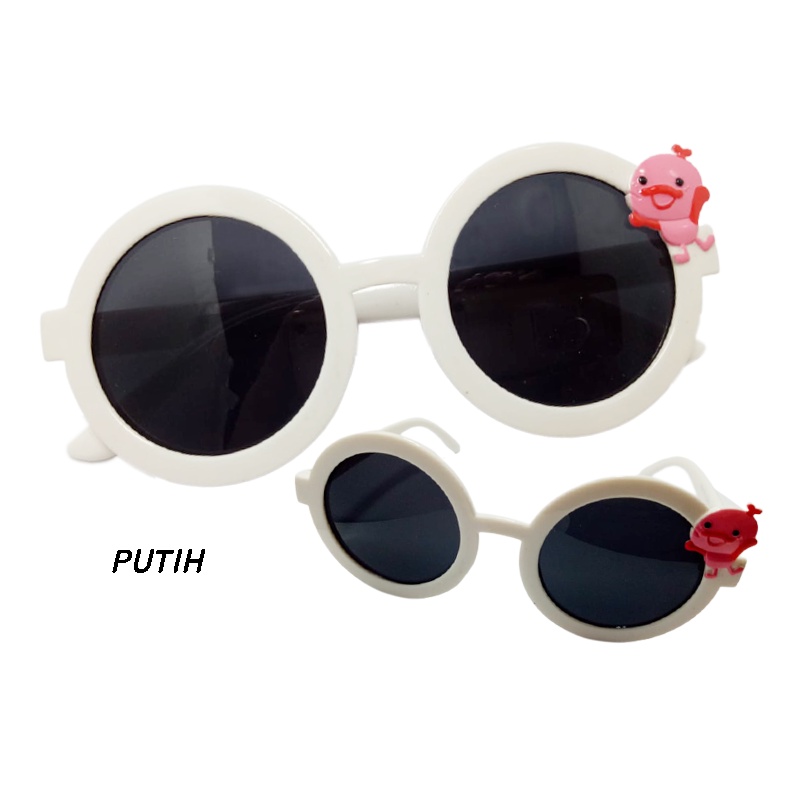 BARU Kacamata anak anak frame bulat boboho karakter kaca mata anak fashion lucu kacamata hitam anak kacamata unisex style korea aksesoris fashion frame sunglasses import