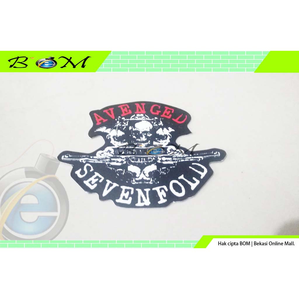 stiker sticker motor mobil a7x avenged sevenfold