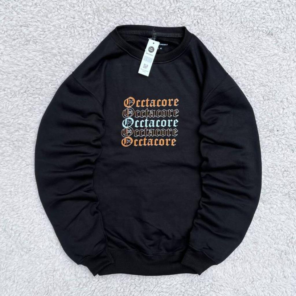 Crewneck Sweater Aesthetic Pria&amp;Wanita | CREWNECK HITS MURAH OOTD