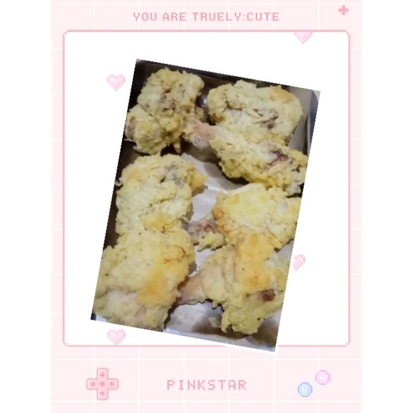 

Ayam crispy siap saji mmh icha
