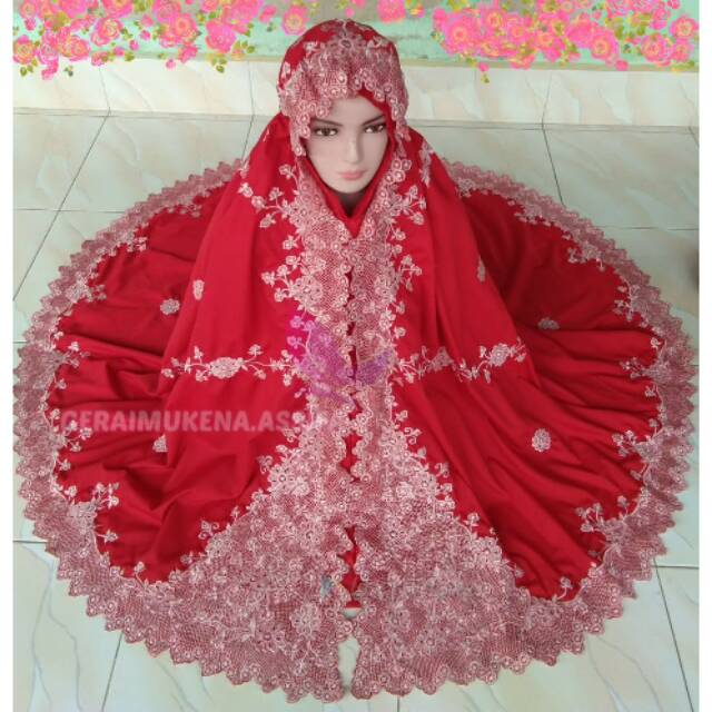 Mukena Handmade Bukit Tinggi, Mukena Bordiran Asli Padang Pariaman