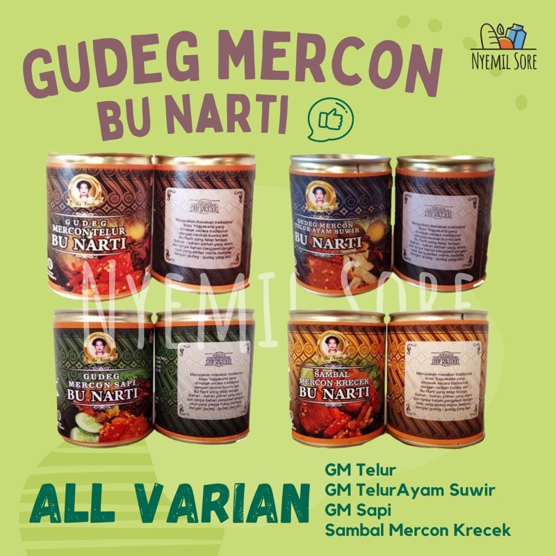 

Gudeg Mercon Bu Narti - ALL Varian