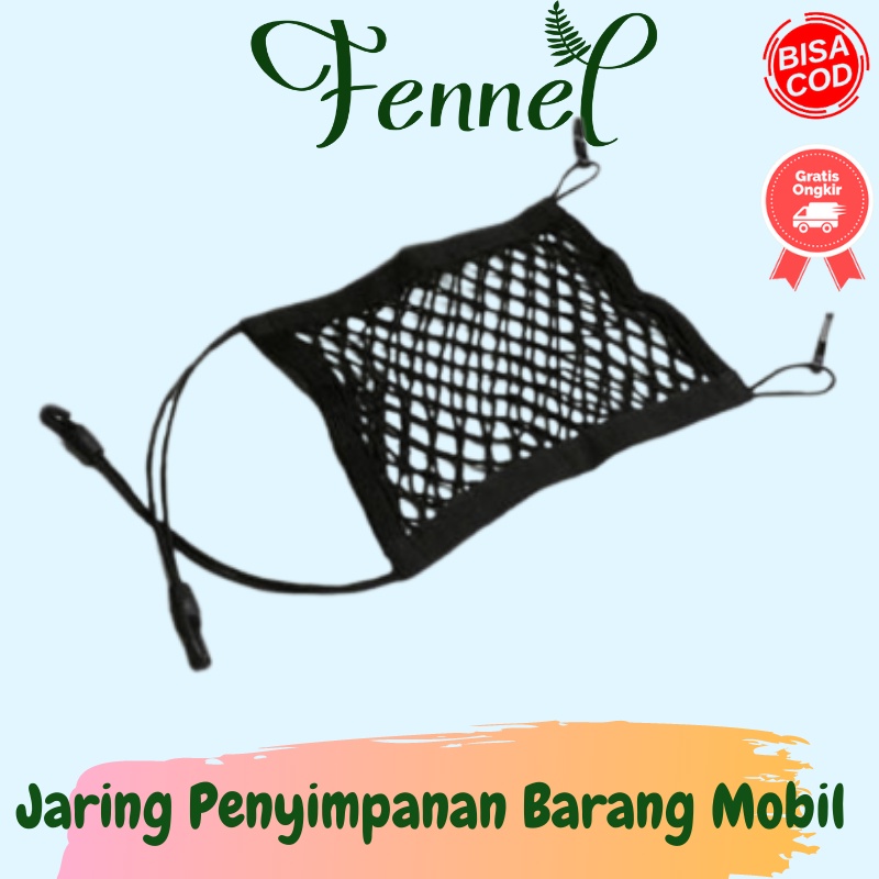 Jaring Rak Penyimpanan Barang Mobil Net Organizer - C38419