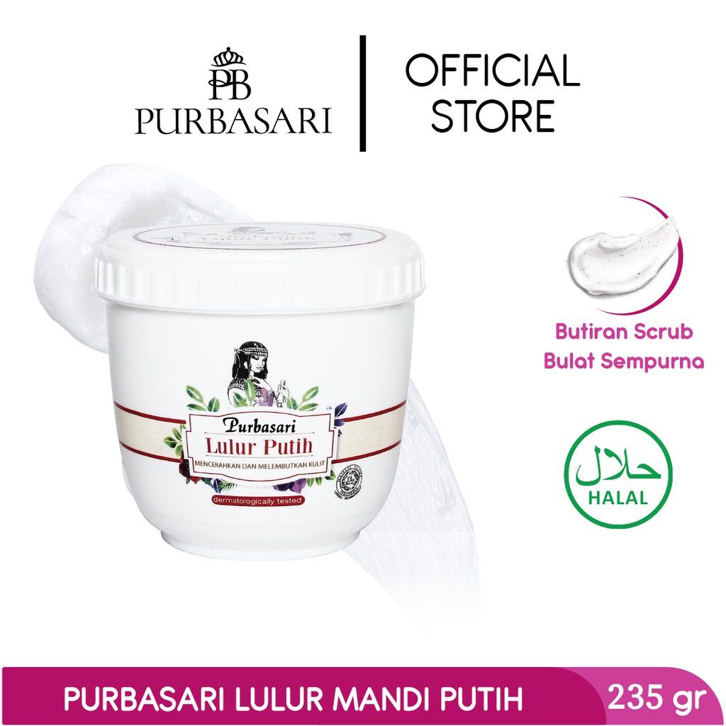 Purbasari Lulur Mandi | Body Scrub 235gr