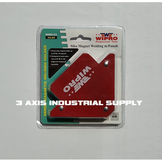 SIKU MAGNET LAS WIPRO 3 INCH - WELDING MAGNET WMH-03