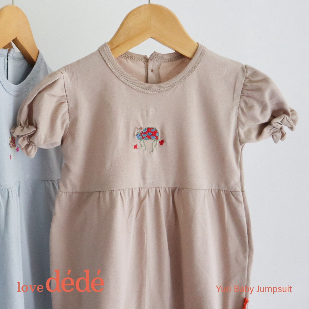 lovedede - YURI / kinara JUMPSUIT Baju Rok Bunga Pergi Lucu Fashion Anak Bayi Perempuan Terlaris Lucu Murah Katun Jepang