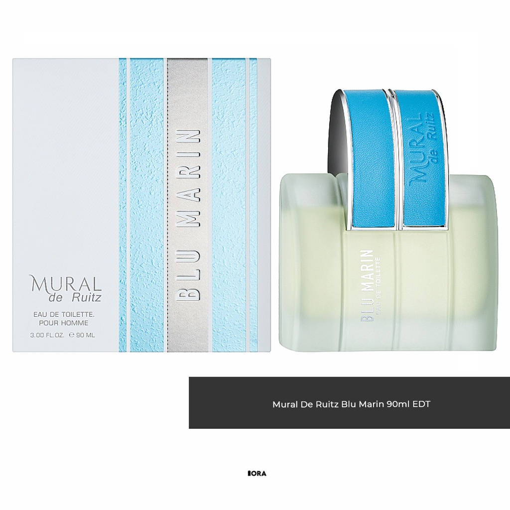 MURAL DE RUITZ Blu Marin Pour Homme 90ml Eau De Toilette - Parfum Original