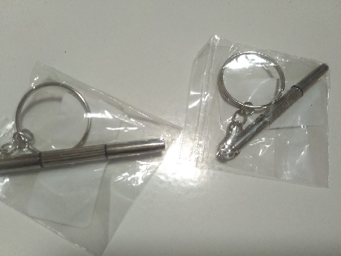 Gantungan Kunci  Model Tool - Obeng Plus Minus - Konci Shok