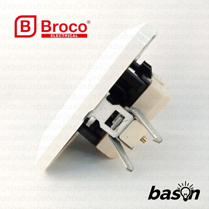 BROCO Gracio 4171 - Telephone Socket Outlet RJ11 | WH or CR