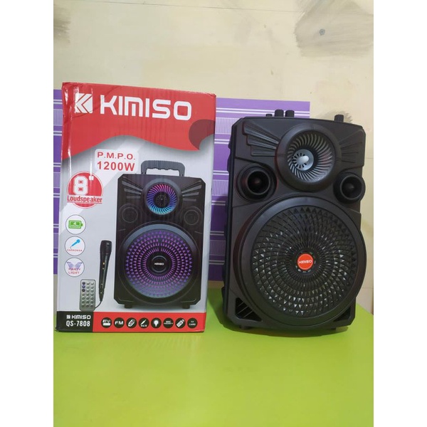 Speaker Portable Kimiso QS - 7808