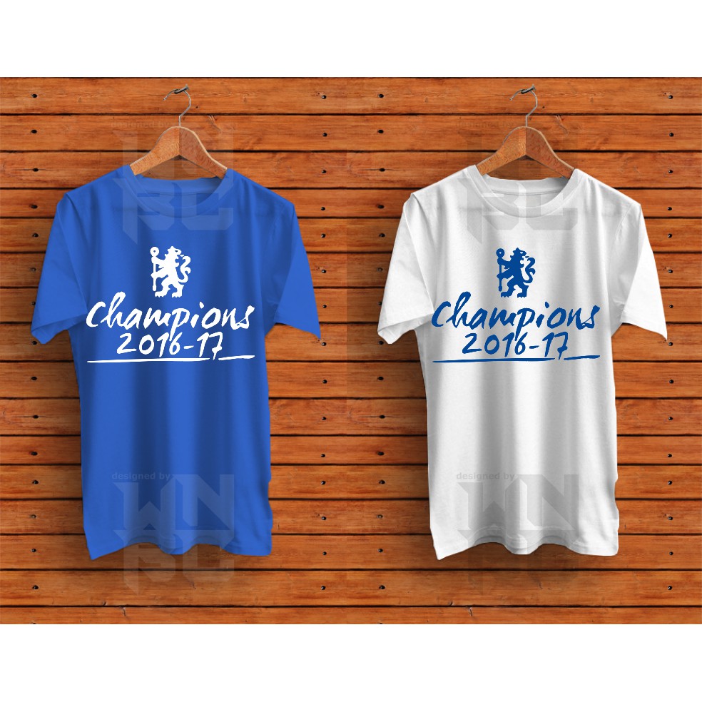 Kaos Chelsea Baju T-shirt Bola Chelsea EPL Champions 2017-2018