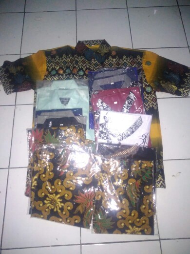 Maura Couple -sania Ruffle Batik Couple