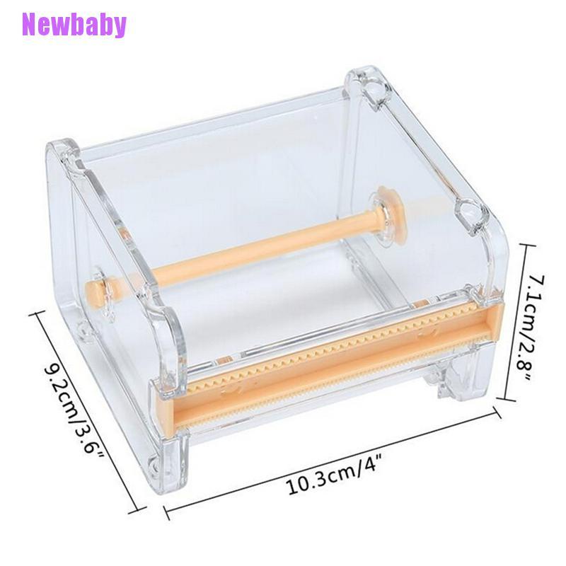 (Newbaby) Dispenser Selotip / Washi Tape Untuk Meja