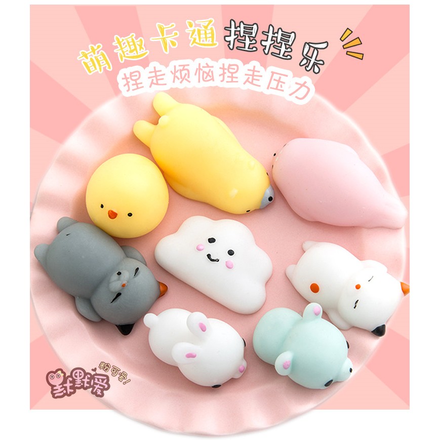 Mainan Squishy Bentuk Anjing Laut Lucu Untuk Melepas Stress