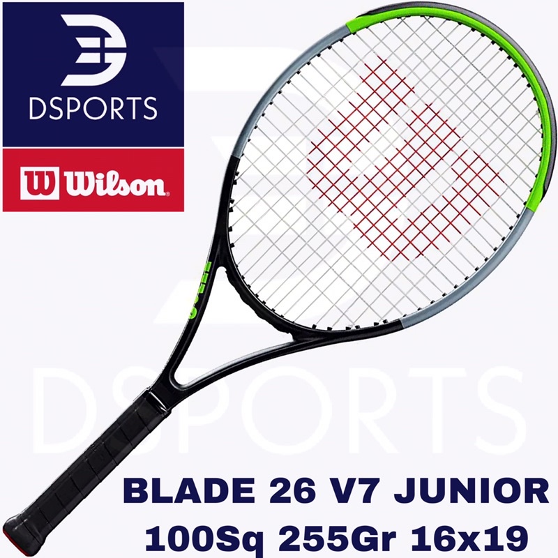 Wilson Blade Junior 26 V7 Jr 255gr v7.0 255 g ( Racket Tennis Tenis Raket ) ORIGINAL