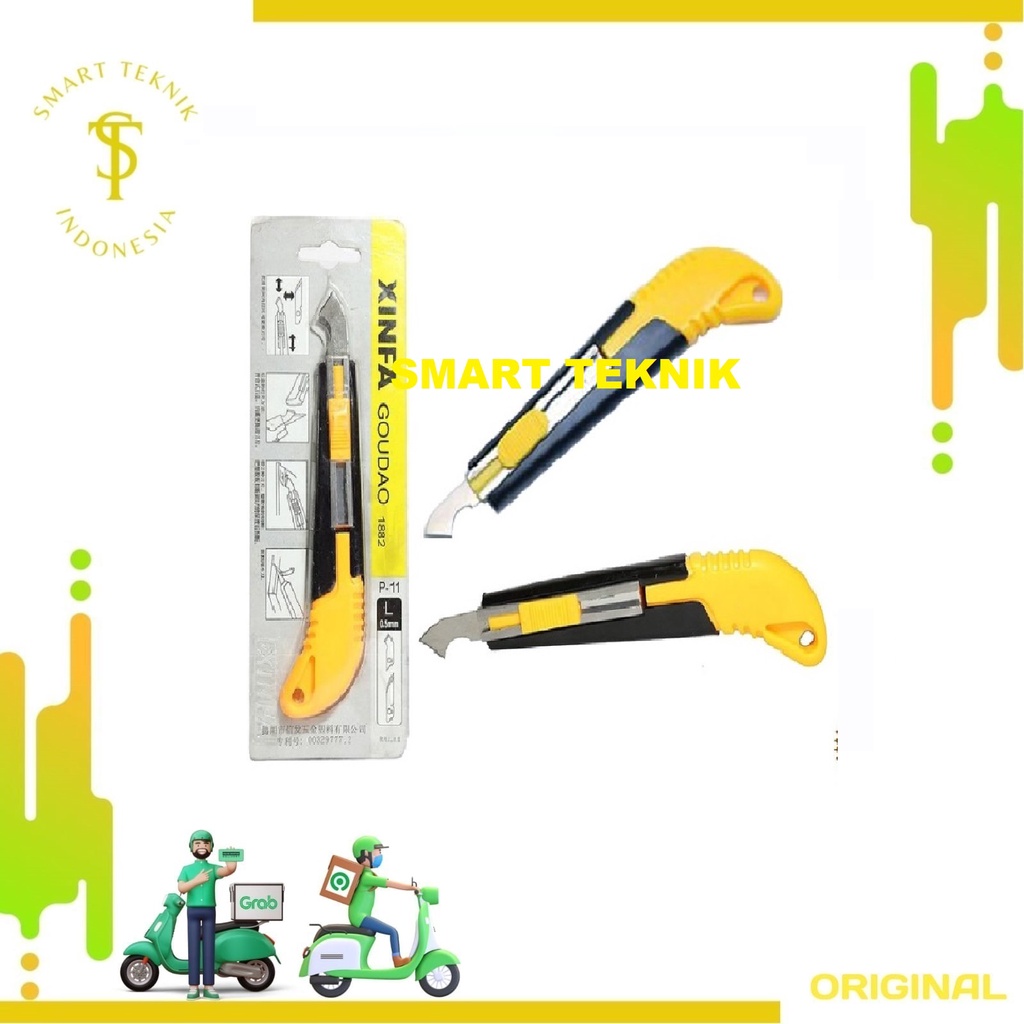 

XINFA Cutter Pisau Alat Pemotong Acrylic Akrilik Mika Plastic Plastik