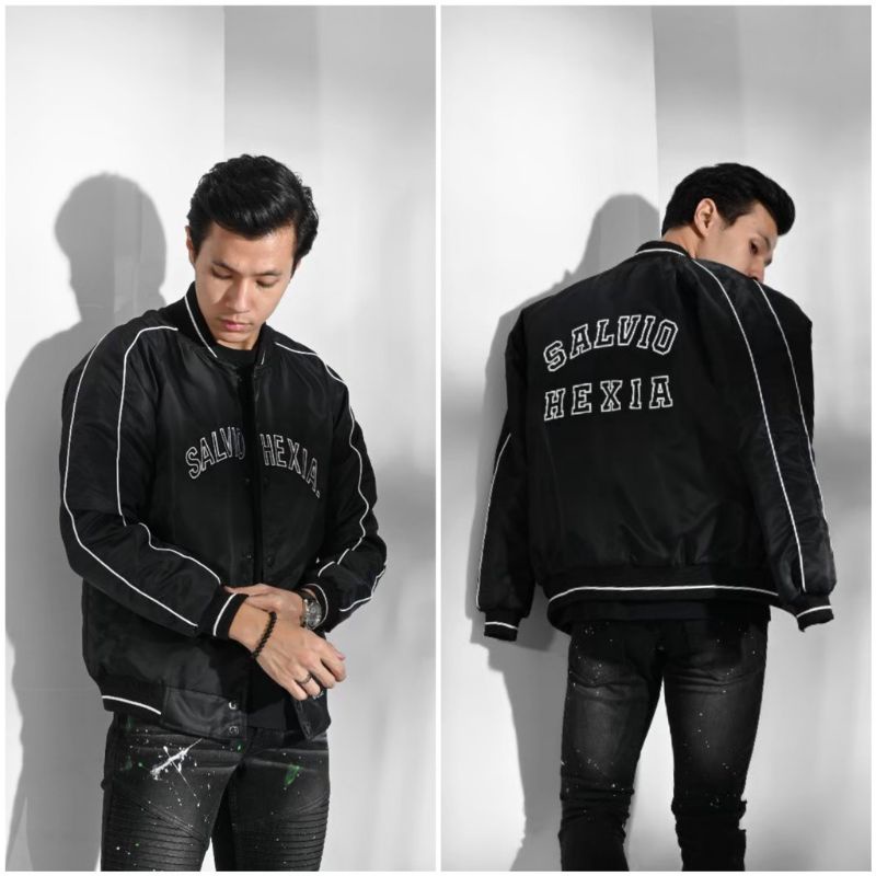 JAKET PRIA - JAKET BOMBER PRIA - JAKET SALVIO HEXIA