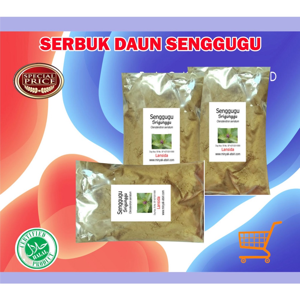 

BUBUK DAUN SRIGUNGGU | SERBUK SENGGUGU | SIMPLISIA | SIRGUNGGU | SAGUNGGU