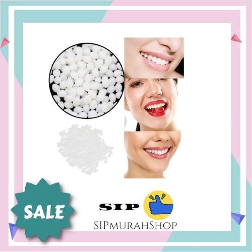 (COD) Penambal Gigi Ompong - Buat Gigi Palsu Sendiri Temptooth 200 butir Murah - Penambal Penutup Gigi Ompong BUAT GIGI PALSU SENDIRI GIGI PALSU Temptooth 200 butir Perawatan Kecantikan Buat Sendiri Murah