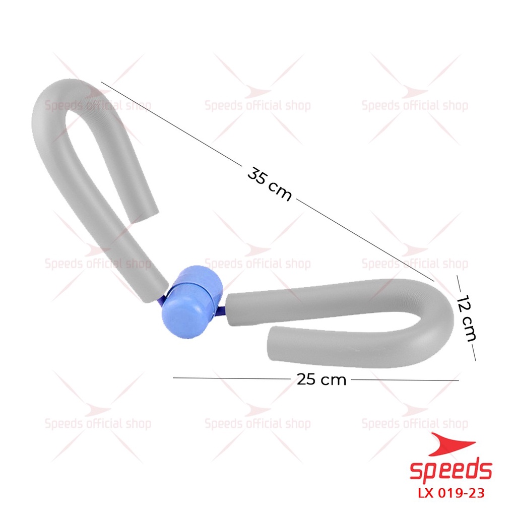 SPEEDS Alat Olahraga Yoga Paha dan Kaki Alat Senam Kegel Leg Trainer Thigh Master 019-23-019-23 ABU