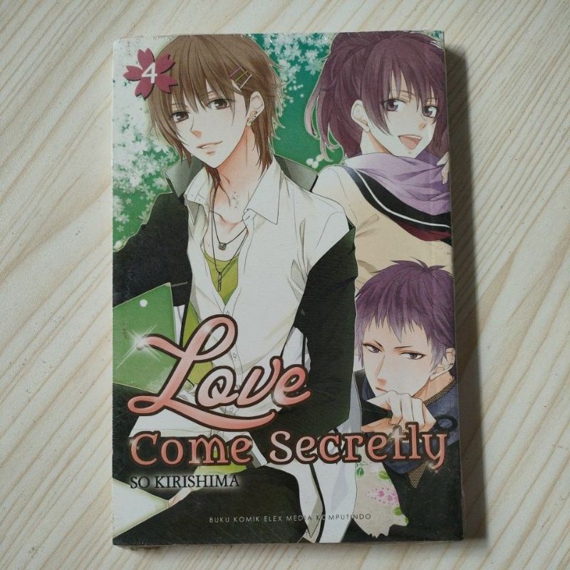 komik love come secretly vol 3, 4