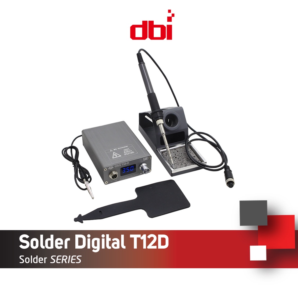 Solder Tangan Pengatur Suhu T12D Premium