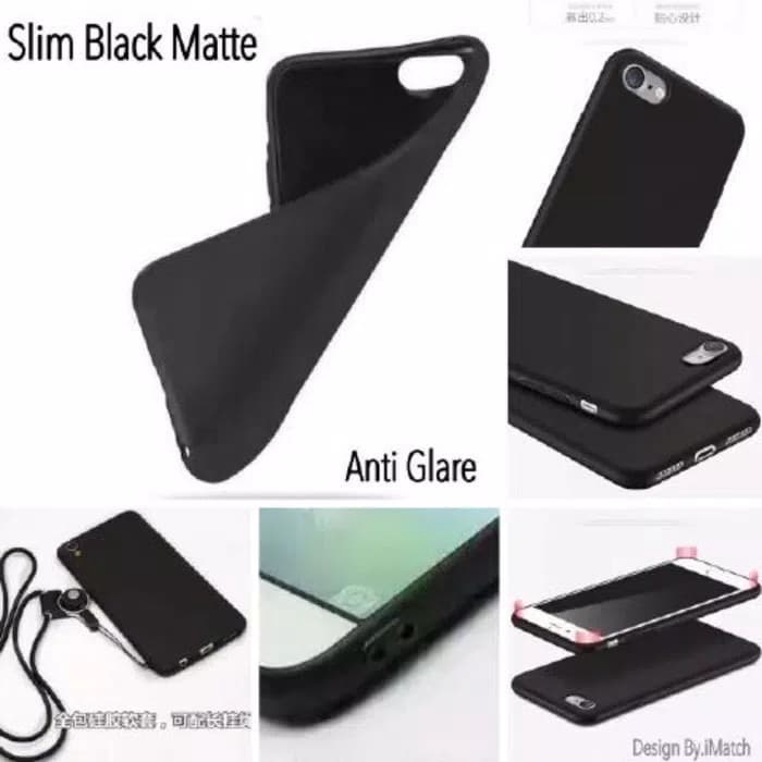 BLACK MATTE CASE OPPO A8 2020 - OPPO - A31 2020 - SOFTCASE SLIM MATTE