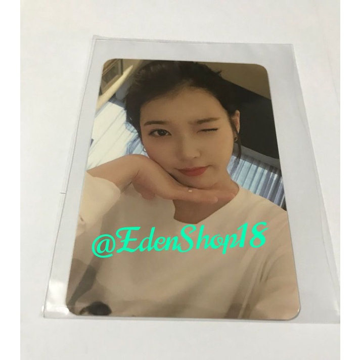 Photo Card IU SELFIE kpop 10 tahun Anniversary TOUR CONCERT - Official Original , Langka dan Edisi T