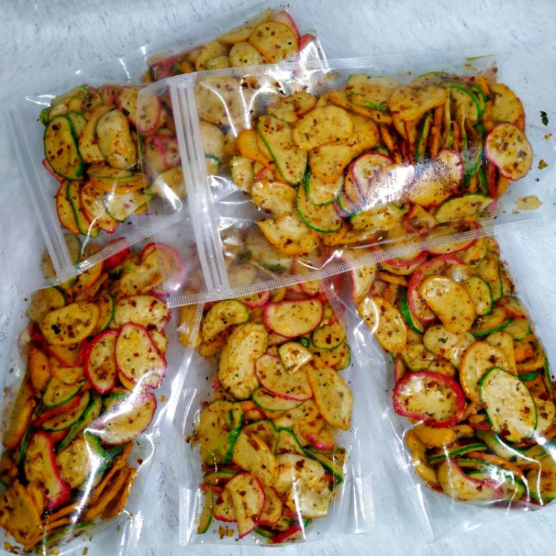 

KERUPUK SEBLAK PEDAS DAUN JERUK KERUPUK JABLAY PEDAS