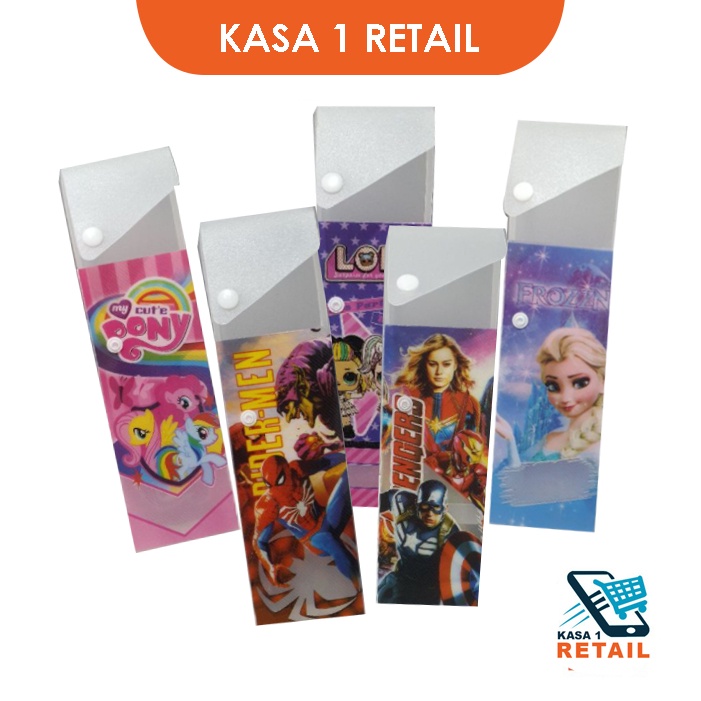 

Tempat Pensil Anak Bahan Mika Karakter