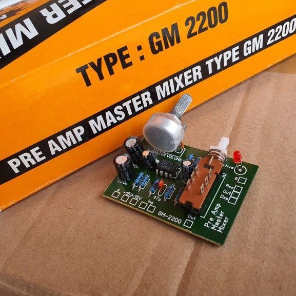 PRE AMP MASTER MIXER GM 2200