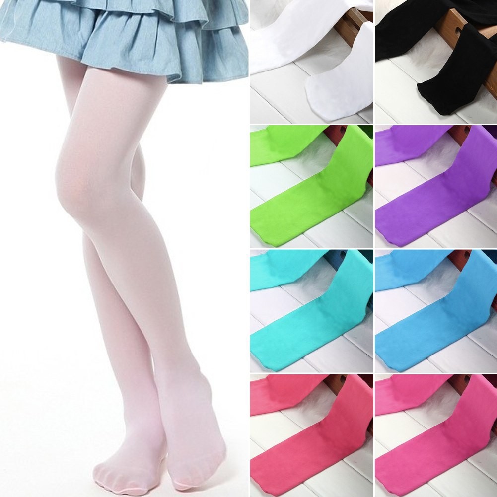 Stocking Anak Perempuan Import DDMM Polos Legging Celana Balet Tokozifa25