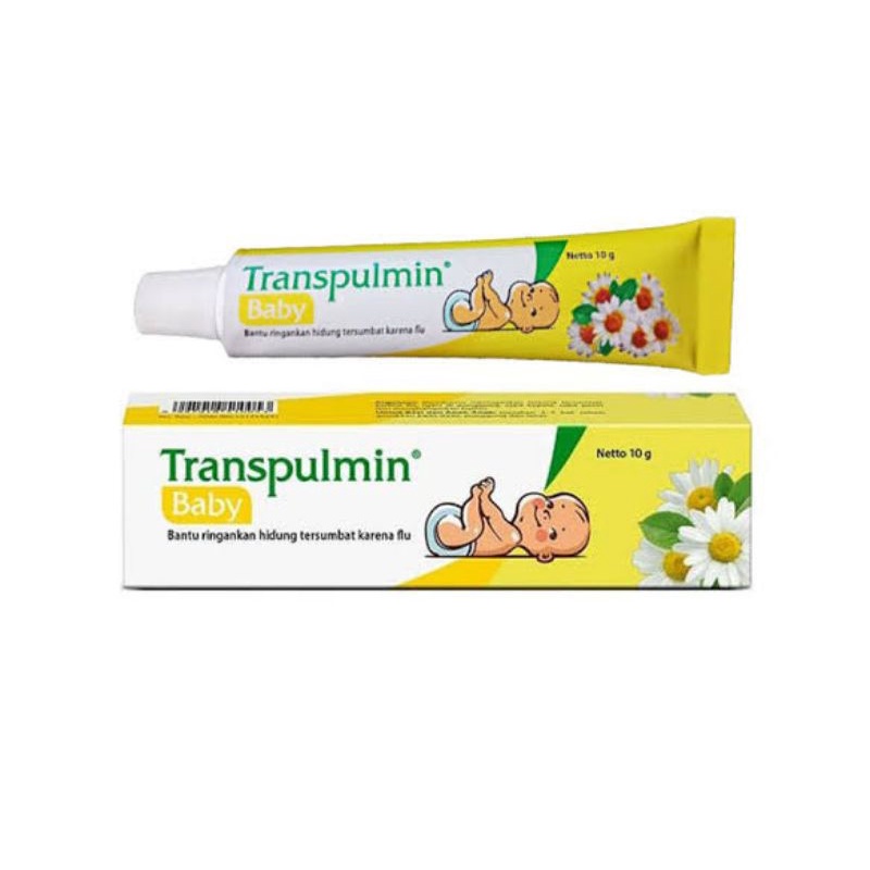 Transpulmin Baby &amp; Kids 10gr / Balsem Anak &amp; Baby / Sakit Kepala / Sakit Perut