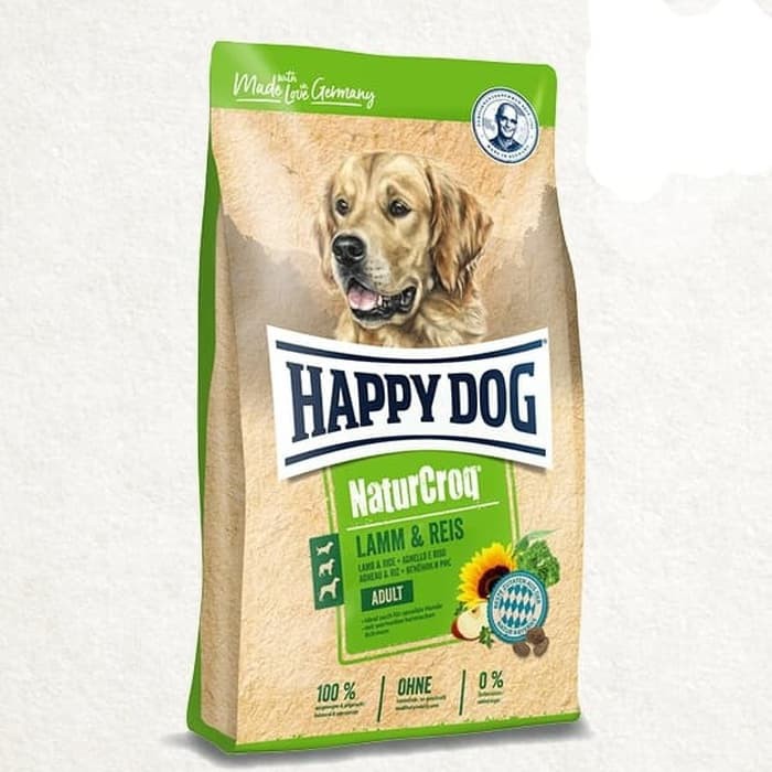 JNE,JNT,SICEPAT HAPPY DOG NATUR CROQ LAMB AND RICE 15KG