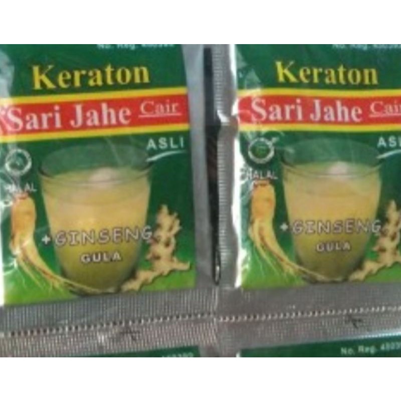 

Jahe Keraton Saset
