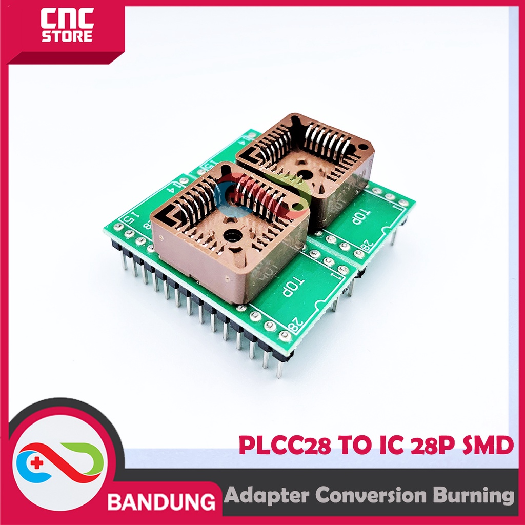 ADAPTER CONVERSION BURNING SEAT PLCC28 TO IC 28P SMD