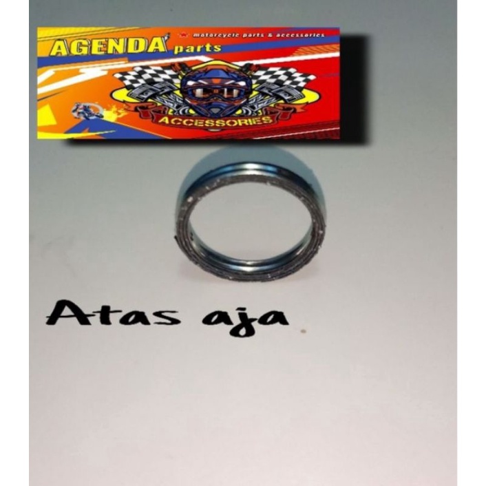 GASKET PAKING PACKING RAM TENGAH DAN ATAS SAMBUNGAN KNALPOT KENALPOT YAMAHA F1ZR