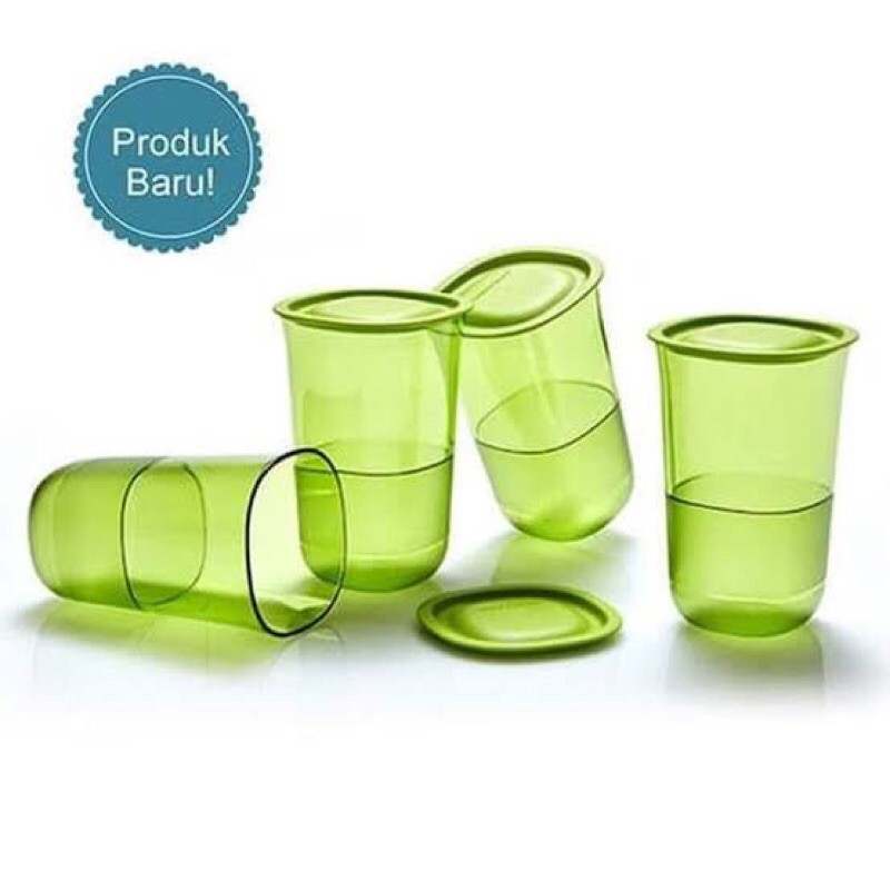 classy crystalline glass set tupperware/gelas cantik tupperware