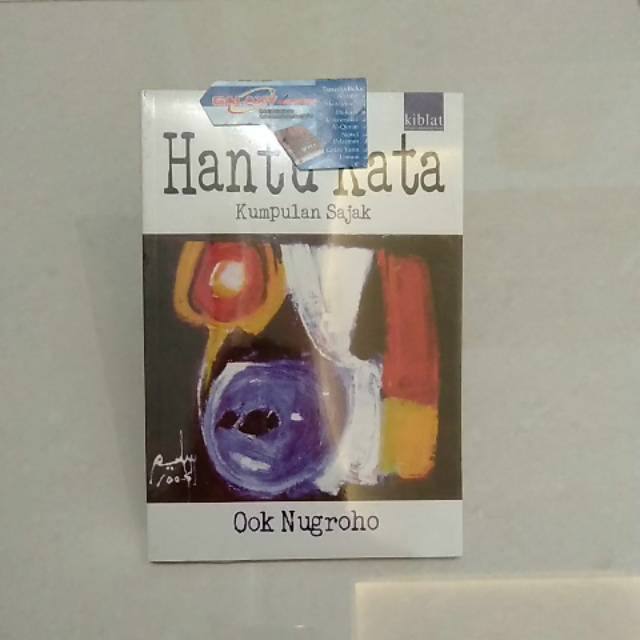 Buku Sajak - Mata Kata Ayatrohaedi - Hantu Kata Ook Nugroho - Cari Muatan Ajib Rosidi