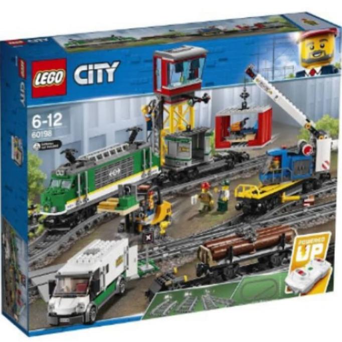 Bad Box Lego City 60198 Cargo Train - Kereta Api Kargo - Original Lego