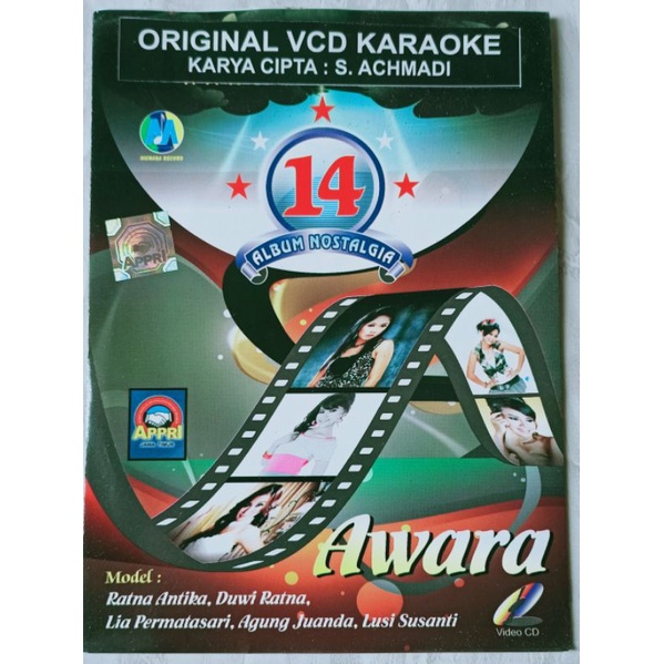 VCD original dangdut om awara edisi karaoke