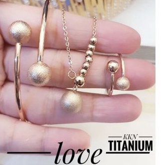 TiTanium set perhiasan wanita T71