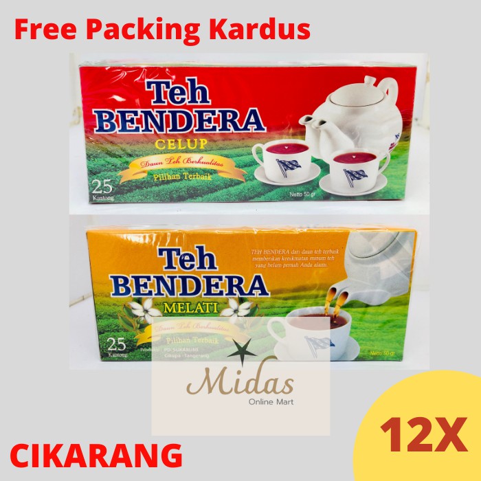 

Teh Bendera Celup 12 Pcs